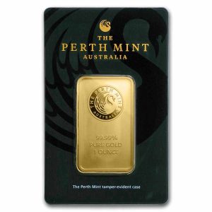 1 oz Gold Bar - Perth Mint