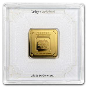 20 gram Gold Bar - Geiger (In Assay)