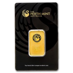 20 gram Gold Bar - Perth Mint (Carded)