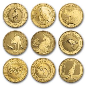 1 oz Australian Kangaroo Gold Coin (Year Varies) - BU