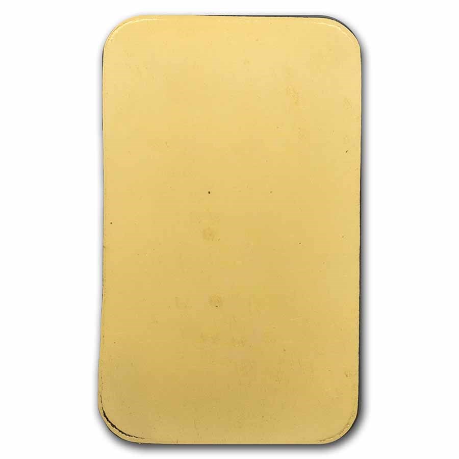 5 Gram Gold Bar Brand Name W Assay Card 49825 A