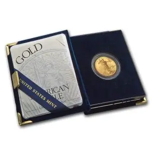 1 oz American Gold Eagle Proof Coin - Random Year OGP with COA