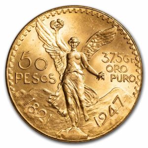 Mexico Gold 50 Peso - AU