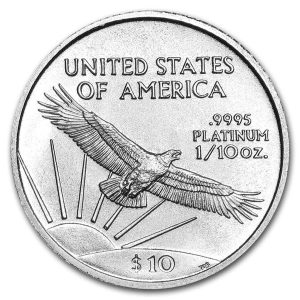 1/10 oz Platinum Eagle - BU (Date Varies)