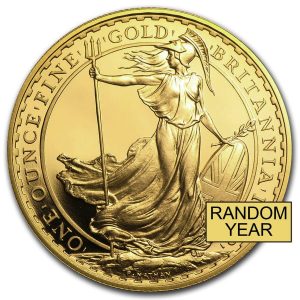 1 oz Gold Britannia (2013-Present) - Year Varies