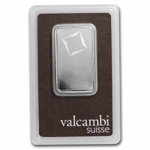 1 oz Palladium Bar - Brand Varies (Carded)