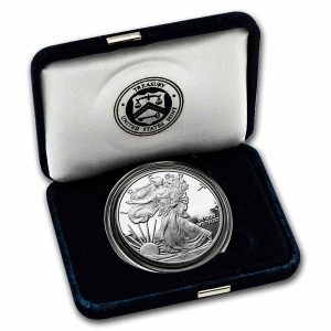 Proof Silver Eagle - Box & COA (Year Varies)