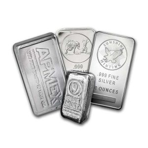 10 oz Silver Bar - Brand Varies