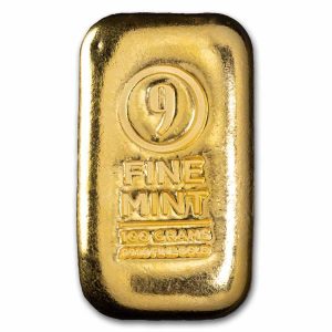 100 gram Gold Bar - Brand Varies (No Card)