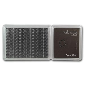 100 x 1 gram Silver Valcambi CombiBar™ (In Assay)
