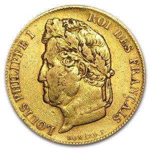 France Gold 20 Francs - Louis Philippe (1830-1848)