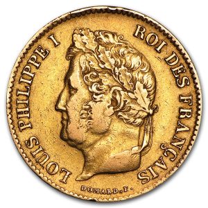 France Gold 40 Francs - Louis Philippe I (1831-1838)