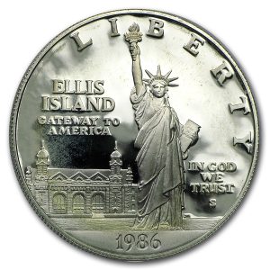 1986-S $1 Statue of Liberty Silver Commem - Proof