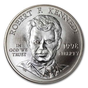 1998-S $1 Robert F. Kennedy Silver Commem - BU
