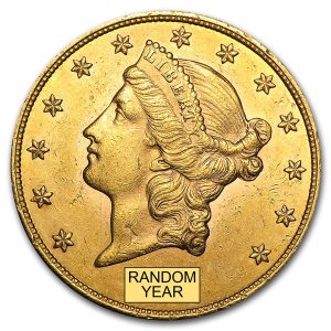 $20 Gold Liberty Double Eagle - Any Grade