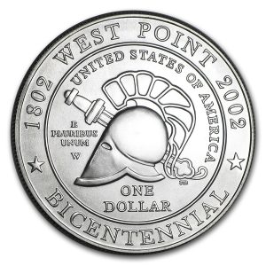 2002-W $1 West Point Silver Commem - BU