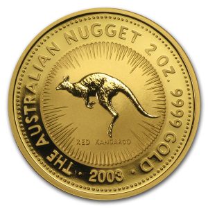 2003 2 oz Australian Gold Nugget - BU