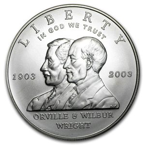 2003-P $1 First Flight Silver Commem - BU