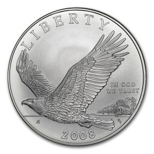 2008-P $1 Bald Eagle Silver Commem - BU