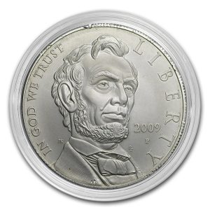 2009-P $1 Abraham Lincoln Silver Commem - BU