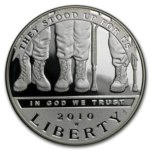 2010-W $1 Disabled Veterans Silver Commem - Proof