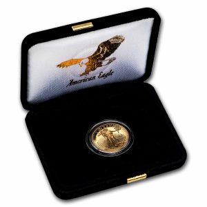2024-W 1/4 oz Proof Gold Eagle $10 - Box & COA