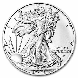 2026 Silver American Eagle - BU