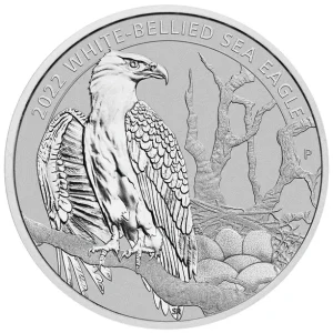 2022 1/2 oz Australian White-Bellied Sea Eagle Platinum Coin
