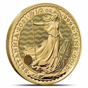 1/2 oz Gold Britannia (Year Varies)