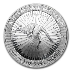 1 oz Australian Kangaroo Silver Coin (Year Varies)