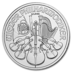 1 oz Austrian Silver Philharmonic (Year Varies)
