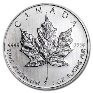 Platinum Maple Leaf - 1 oz (Year Varies)