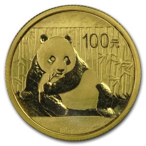 1/4 oz China Gold Panda - BU - Sealed (Year Varies)