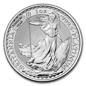 Platinum Britannia - 1 oz (Year Varies)