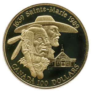 1987-2003 Canada 1/4 oz Gold Coin $100 (14k)