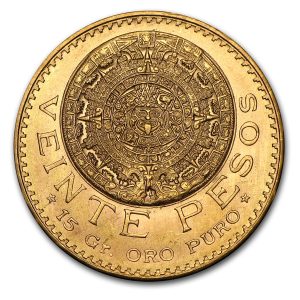 Mexico Gold 20 Peso (Year Varies)