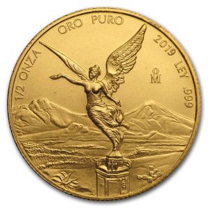 2019 1/2 oz Mexican Gold Libertad - BU