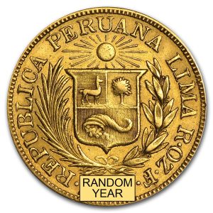 Peru 1 Libra Gold Coin (Year Varies)