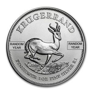 1 oz Silver Krugerrand - BU (Year Varies)
