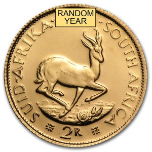 South Africa 2 Rand Gold Coin (Year Varies)